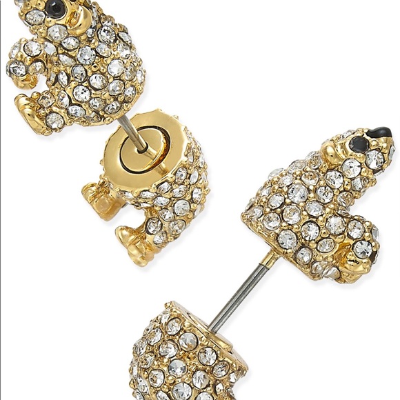 NWT Kate Spade ♠️ polar bear earrings - Picture 6 of 8